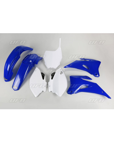 Kit Plastique Moto UFO Kit plastique UFO couleur origine bleu/blanc Yamaha YZ250F/450F