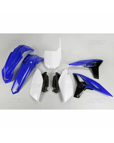 Kit Plastique Moto UFO Kit plastique UFO couleur origine bleu/blanc Yamaha YZ250F