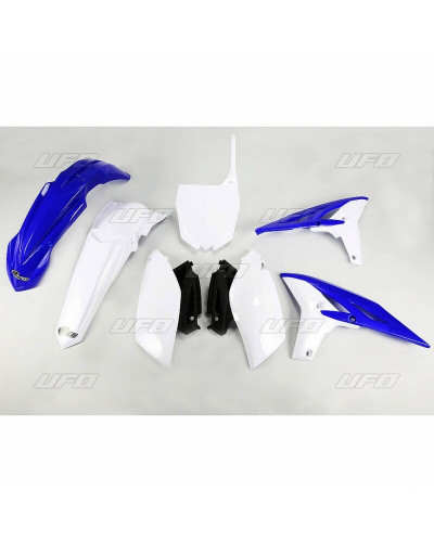 Kit Plastique Moto UFO Kit plastique UFO couleur origine bleu/blanc Yamaha YZ250F