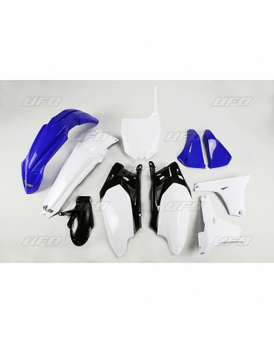 Kit Plastique Moto UFO Kit plastique UFO couleur origine bleu/blanc Yamaha YZ450F