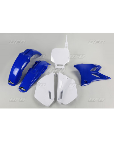 Kit Plastique Moto UFO Kit plastique UFO couleur origine bleu/blanc Yamaha YZ85