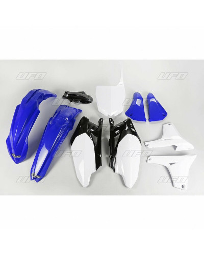 Kit Plastique Moto UFO Kit plastique UFO couleur origine bleu/blanc Yamaha YZ85