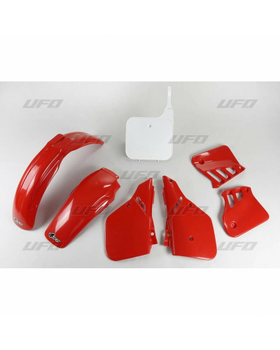 Kit Plastique Moto UFO Kit plastique UFO couleur origine Honda CR125R