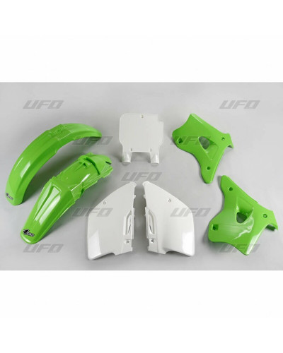 Kit Plastique Moto UFO Kit plastique UFO couleur origine Kawasaki KX125/250