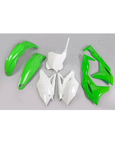 Kit Plastique Moto UFO Kit plastique UFO couleur origine Kawasaki KX250F