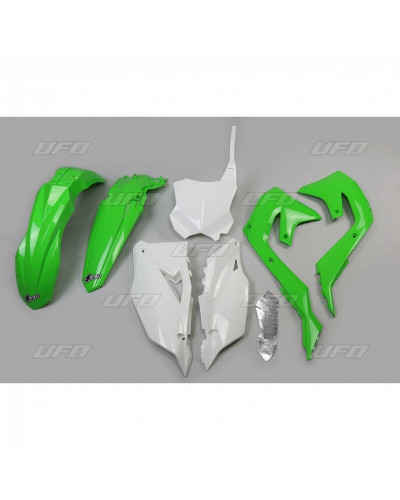 Kit Plastique Moto UFO Kit plastique UFO couleur origine Kawasaki KX450