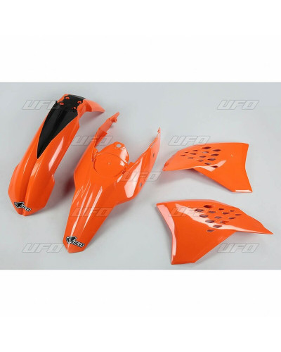 Kit Plastique Moto UFO Kit plastique UFO couleur origine orange KTM