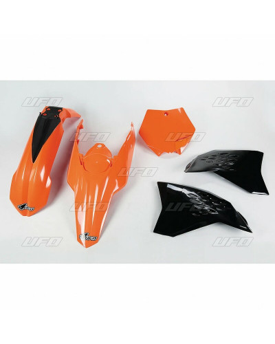 Kit Plastique Moto UFO Kit plastique UFO couleur origine orange/noir KTM