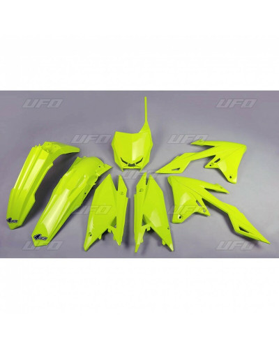 Kit Plastique Moto UFO Kit plastique UFO jaune fluo Suzuki RM-Z250