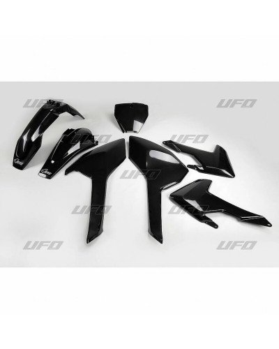 Kit Plastique Moto UFO Kit plastique UFO noir Husqvarna