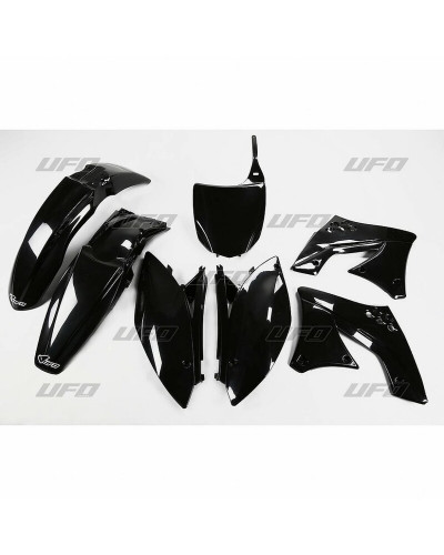 Kit Plastique Moto UFO Kit plastique UFO noir Kawasaki KX250F