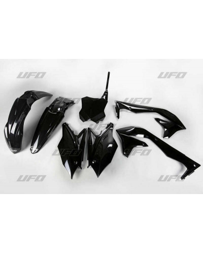 Kit Plastique Moto UFO Kit plastique UFO noir Kawasaki KX450F