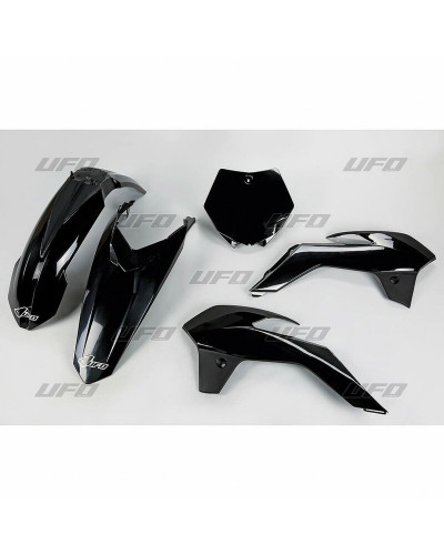 Kit Plastique Moto UFO Kit plastique UFO noir KTM SX85