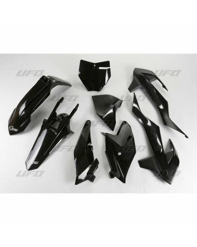 Kit Plastique Moto UFO Kit plastique UFO noir KTM SX85