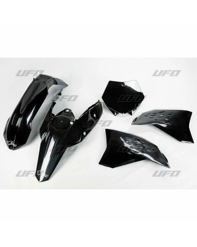 Kit Plastique Moto UFO Kit plastique UFO noir KTM