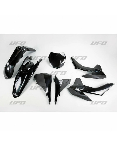 Kit Plastique Moto UFO Kit plastique UFO noir KTM