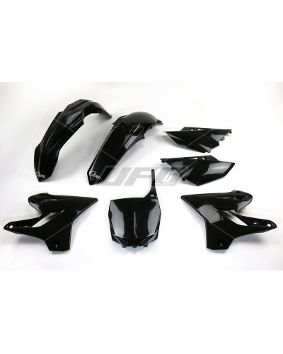 Kit Plastique Moto UFO Kit plastique UFO noir Yamaha YZ125/250