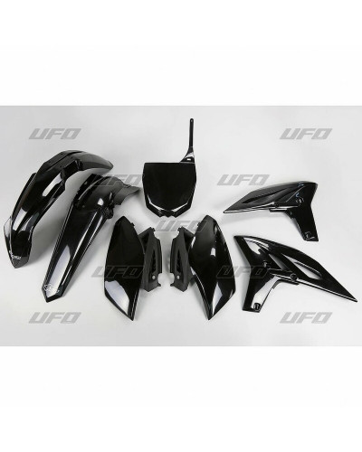 Kit Plastique Moto UFO Kit plastique UFO noir Yamaha YZ250F