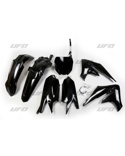 Kit Plastique Moto UFO Kit plastique UFO noir Yamaha YZ450F