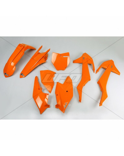 Kit Plastique Moto UFO Kit plastique UFO orange KTM SX125/150 & SX-F