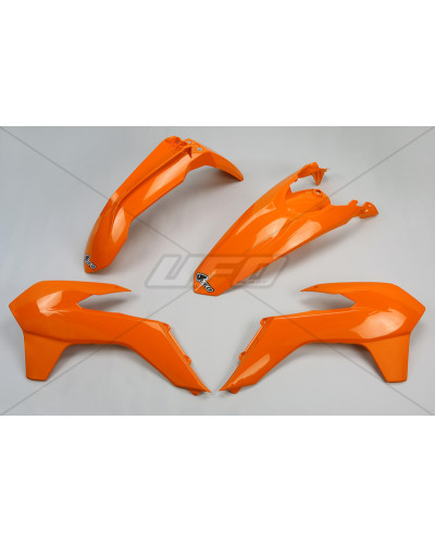 Kit Plastique Moto UFO Kit plastique UFO orange KTM