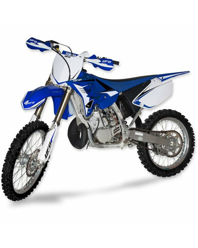 Kit Plastique Moto UFO Kit plastique UFO réplica 4T restylé couleur origine bleu/blanc Yamaha YZ125/144/250