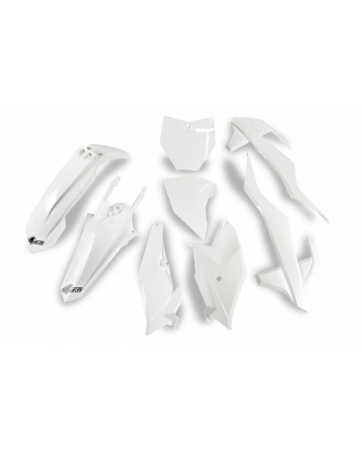 Kit Plastique Moto UFO Kit plastiques UFO blanc Gas Gas MC 65