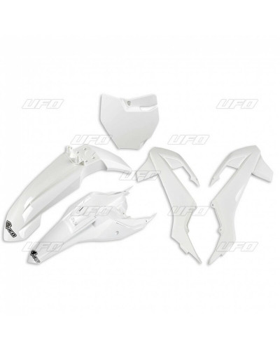 Kit Plastique Moto UFO Kit plastiques UFO blanc KTM SX 65