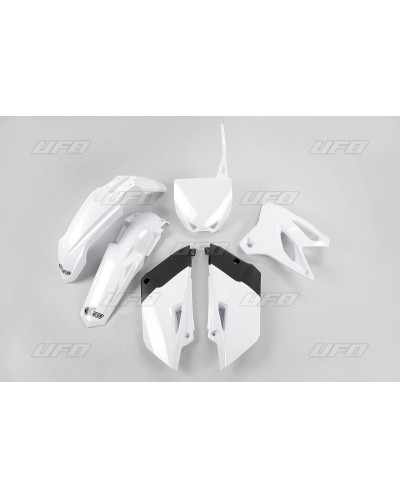 Kit Plastique Moto UFO Kit plastiques UFO blanc Yamaha YZ85