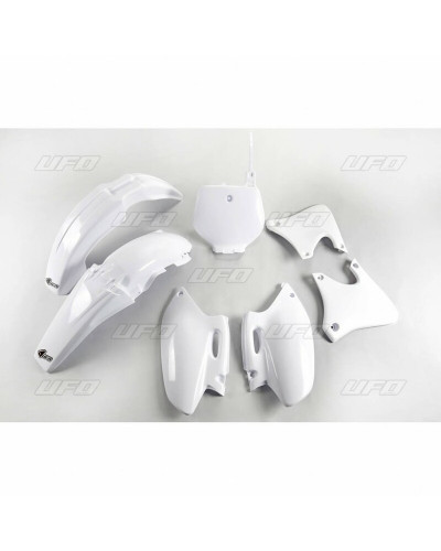 Kit Plastique Moto UFO Kit plastiques UFO couleur origine blanc (98) Yamaha YZ400F