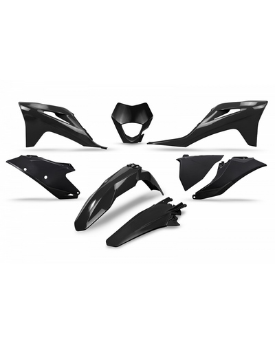 Kit Plastique Moto UFO Kit plastiques UFO noir Gas Gas EC