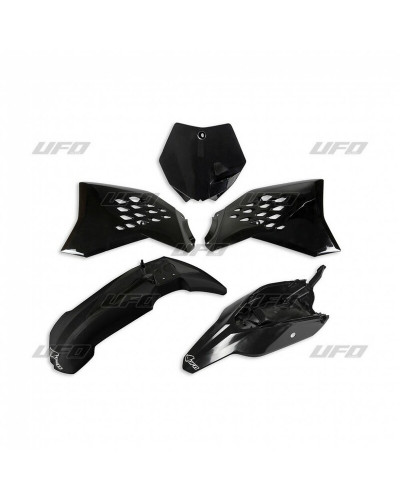 Kit Plastique Moto UFO Kit plastiques UFO noir KTM SX 65