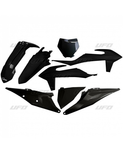 Kit Plastique Moto UFO Kit plastiques UFO noir KTM SX/SX-F