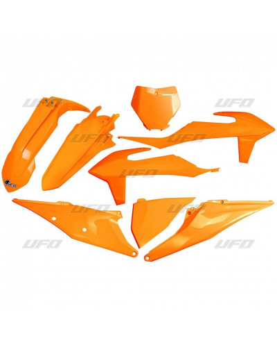 Kit Plastique Moto UFO Kit plastiques UFO orange fluo KTM SX/SX-F