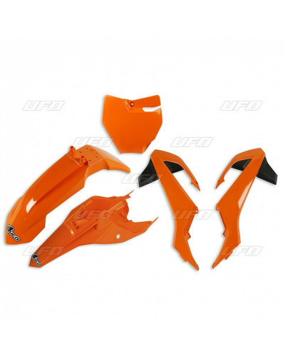 Kit Plastique Moto UFO Kit plastiques UFO orange KTM SX 65