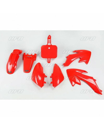 Kit Plastique Moto UFO Kit plastiques UFO rouge Honda CRF50F