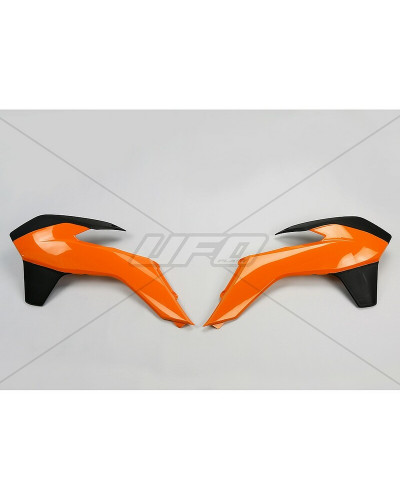 Ouies Radiateur Moto UFO Ouïes de radiateur UFO couleur origine 2013 KTM