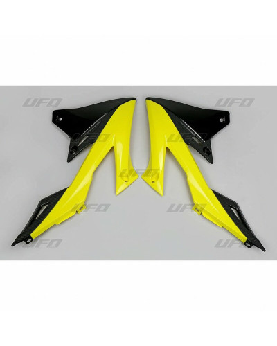 Ouies Radiateur Moto UFO Ouïes de radiateur UFO couleur origine 2018 Suzuki RM-Z450