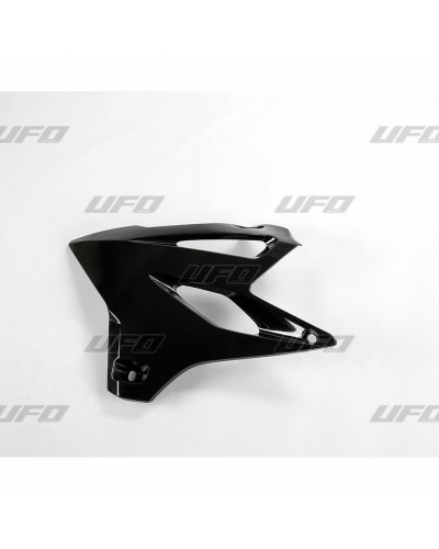 Ouies Radiateur Moto UFO Ouïes de radiateur UFO noir Yamaha YZ85