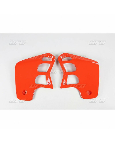 Ouies Radiateur Moto UFO Ouïes de radiateur UFO orange Honda CR125R/250R