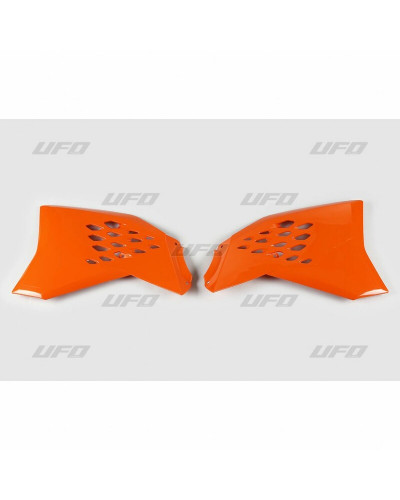 Ouies Radiateur Moto UFO Ouïes de radiateur UFO orange KTM SX65