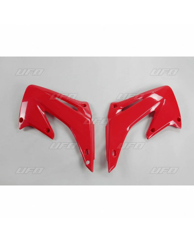 Ouies Radiateur Moto UFO Ouïes de radiateur UFO rouge Honda CR125R/250R