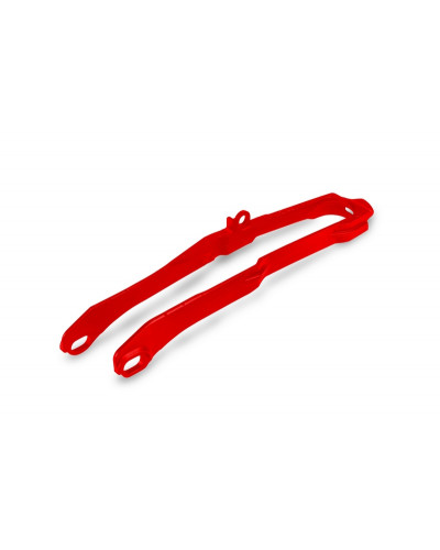 Plastiques Accessoires Moto UFO Patin de bras oscillant UFO - rouge Honda CRF250/450R/RX