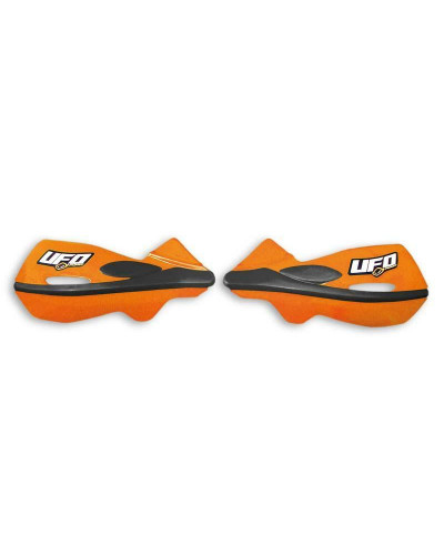 Protège Main Moto UFO Pièce détachée - Coques de rechanges de protège-mains UFO Patrol orange / noir - 78069753