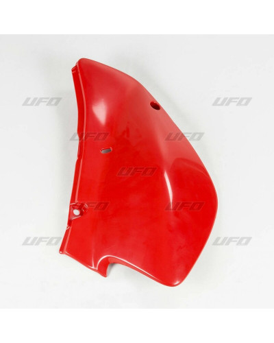 Plaque Course Moto UFO Plaque latérale droite UFO rouge Honda XR650R