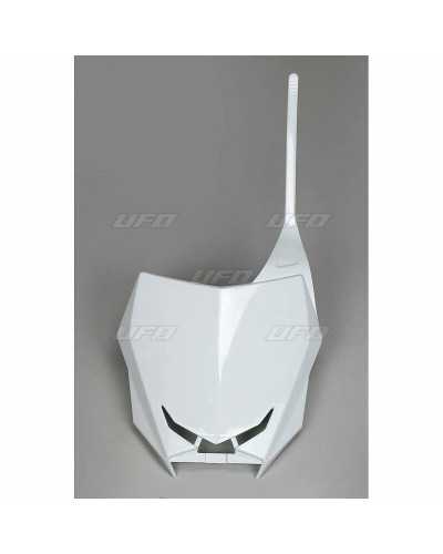Plaque Course Moto UFO Plaque numéro frontale UFO blanc Suzuki RM-Z450
