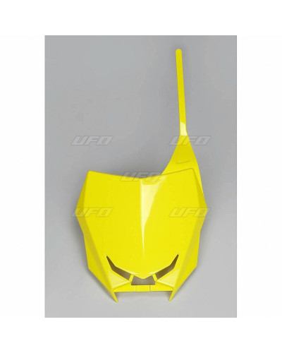 Plaque Course Moto UFO Plaque numéro frontale UFO jaune Suzuki RM-Z450