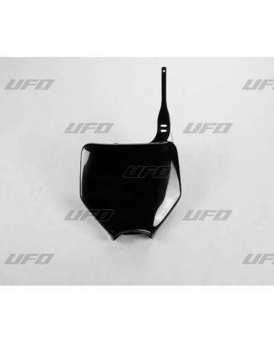 Plaque Course Moto UFO Plaque numéro frontale UFO noir Kawasaki
