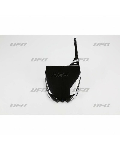 Plaque Course Moto UFO Plaque numéro frontale UFO noir Yamaha YZ125/250