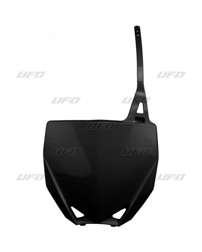 Plaque Course Moto UFO Plaque numéro frontale UFO noir Yamaha YZ65